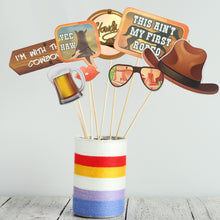 Western Photo Booth Props
