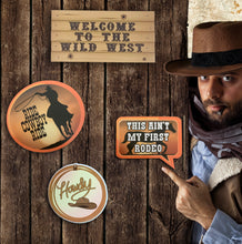 Western Photo Booth Props