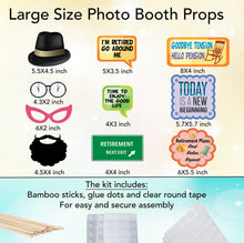 Retirement Party Photo Booth Props