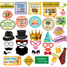 Retirement Party Photo Booth Props
