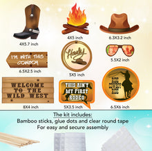 Western Photo Booth Props