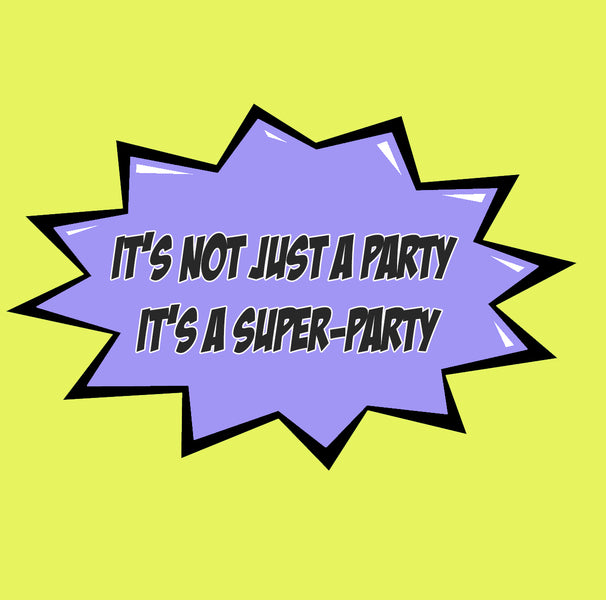 Kids Superhero Party Ideas
